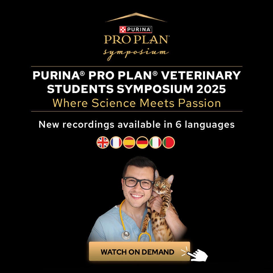 Promotieafbeelding voor het PRO PLAN Veterinary Students Symposium 2025